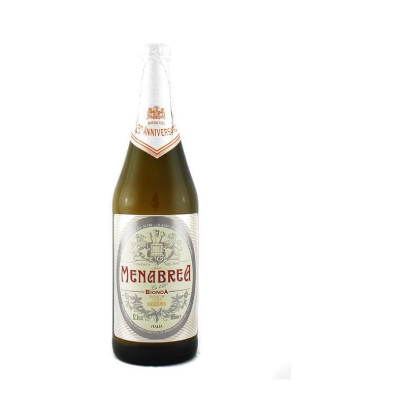 Immagine di BIRRA MENABREA 150° BIONDA-66CL - Confezione da 15 Bottiglie - PREMIUM LAGER