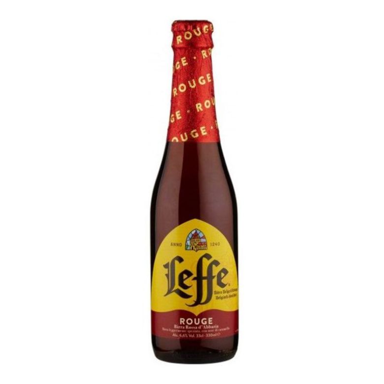 Immagine di BIRRA LEFFE ROUGE -33CL - Confezione da 24 Bottiglie