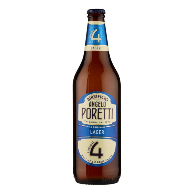 Immagine di BIRRA PORETTI 4 LUPPOLI - 66CL - Confezione da 15 Bottiglie - LAGER