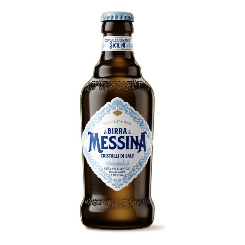 Immagine di BIRRA MESSINA CRISTALLI DI SALE-33CL - Confezione da 24 Bottiglie