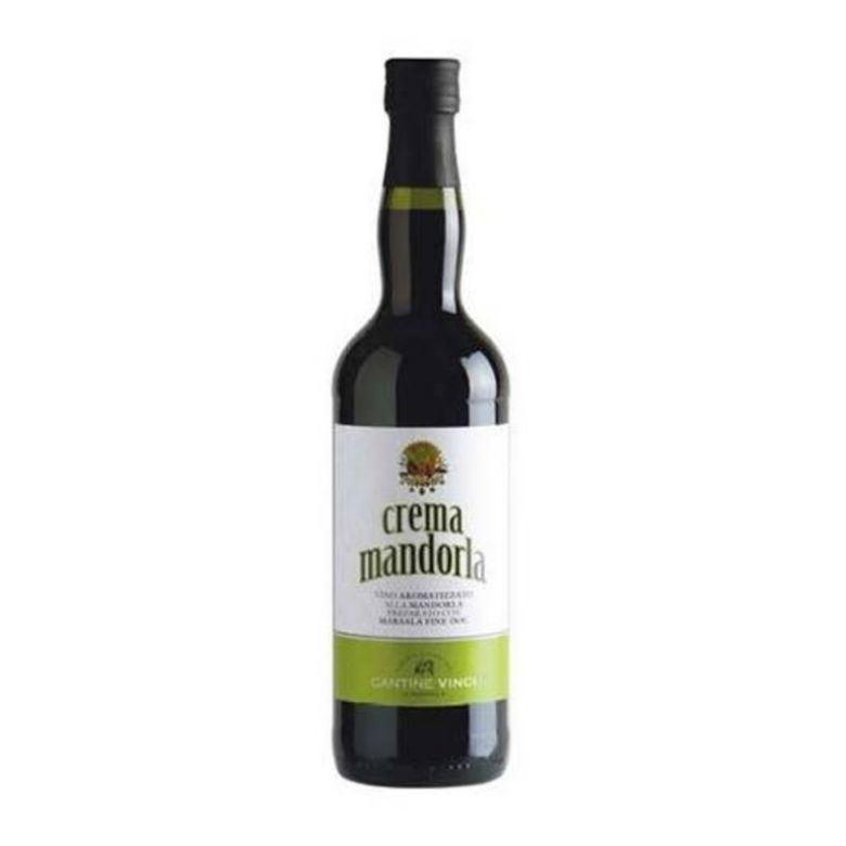 Immagine di CREMA MANDORLA CANTINE VINCI - VINO AROMATIZZATO MARSALA FINE DOC-1LT