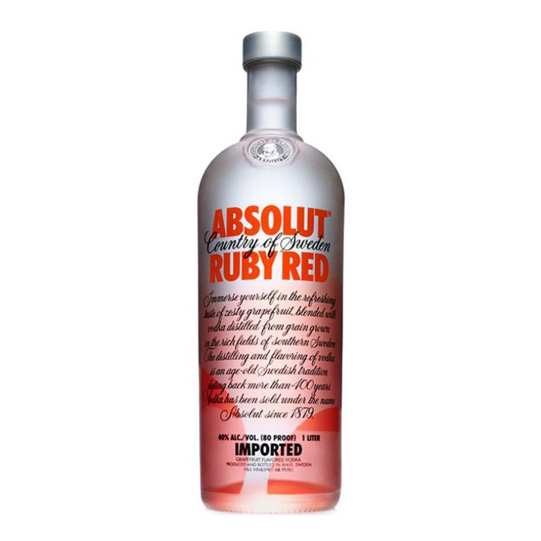 Immagine di VODKA ABSOLUT RUBY RED 1LT