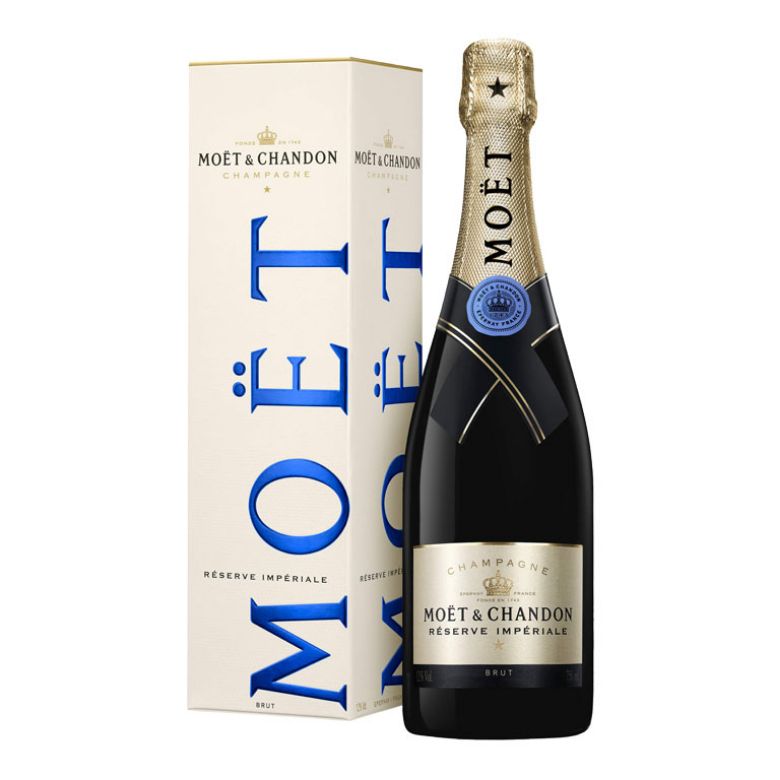 Immagine di MOËT&CHANDON CHAMPAGNE RÉSERVE IMPÉRIAL - 75CL BRUT ASTUCCIATA