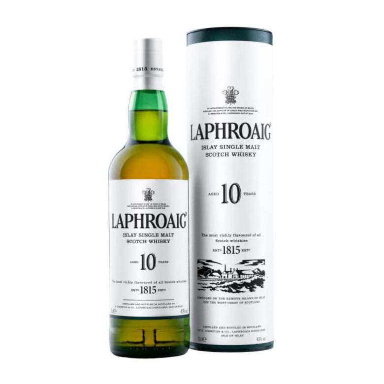 Immagine di WHISKY LAPHROAIG -AGED 10 YEARS- 70CL - ISLAY SINGLE MALT -ASTUCCIATO