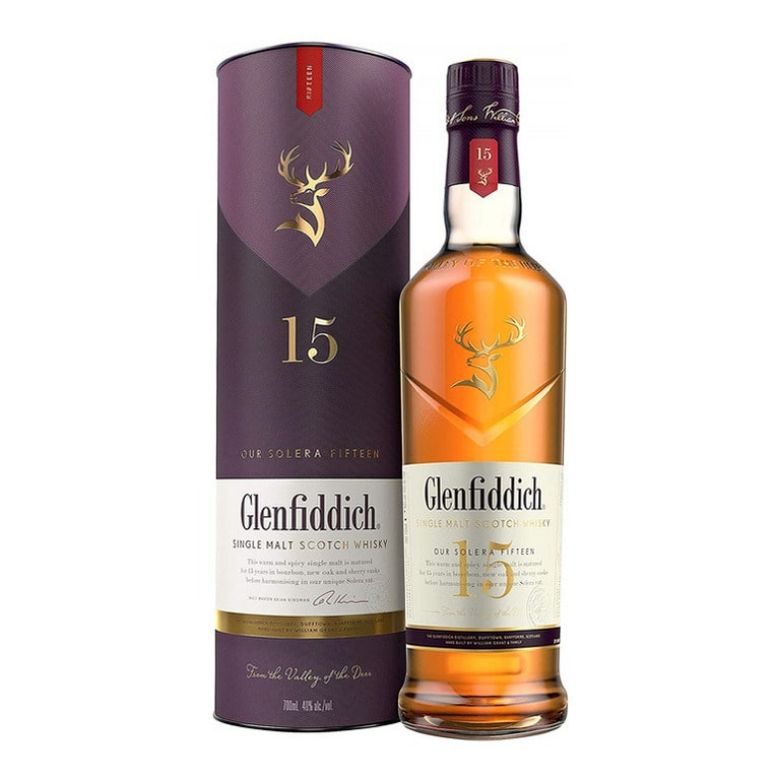 Immagine di WHISKY GLENFIDDICH 15 YEARS OLD -70CL - SINGLE MALT SCOTCH-ASTUCCIATO