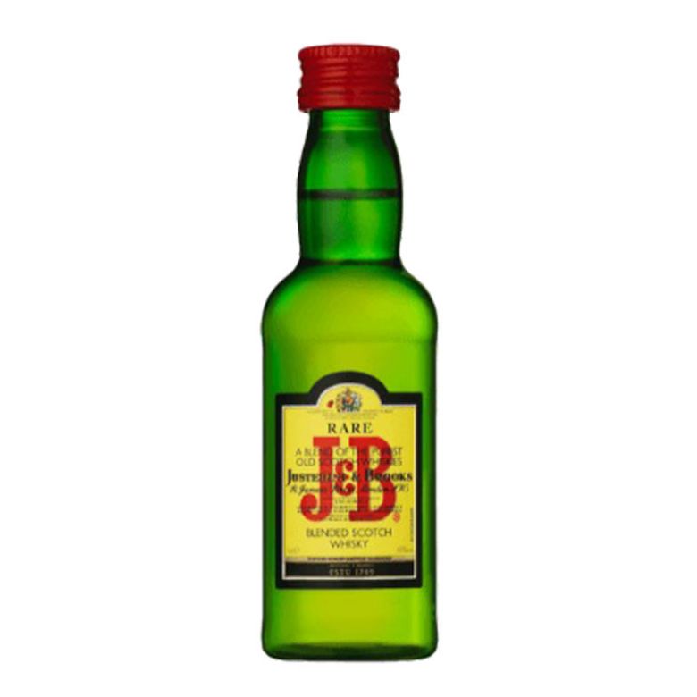 WHISKY J&B RARE MIGNON 5CL - Confezione da 12 Bottiglie