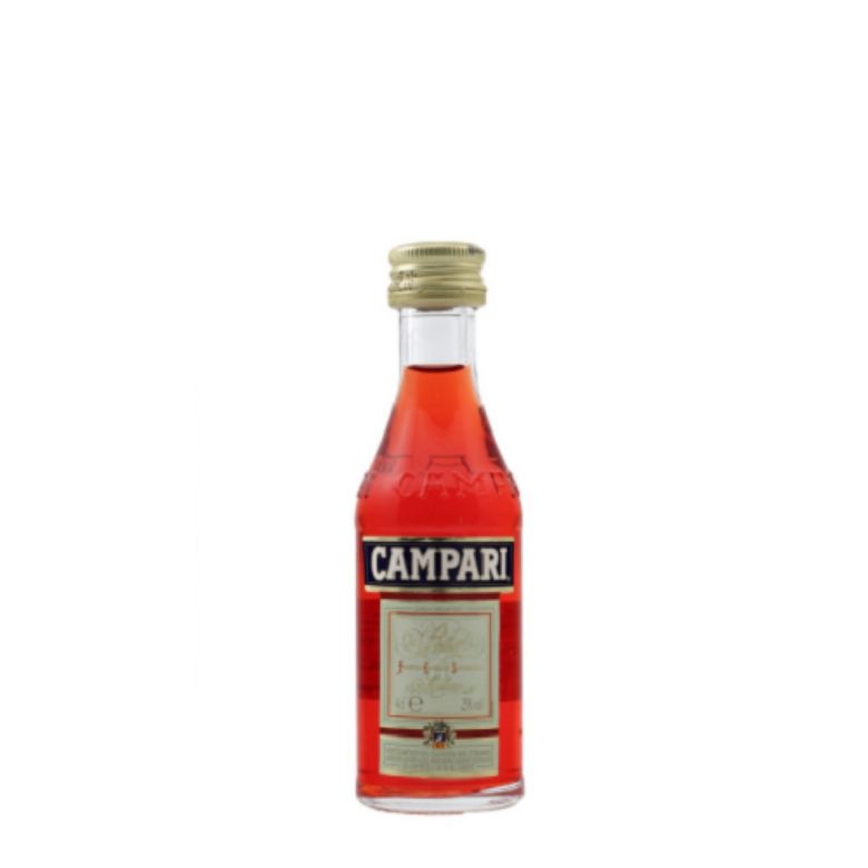 Immagine di BITTER CAMPARI MIGNON 4cl. BT VSP - Confezione da 25 Bottiglie -