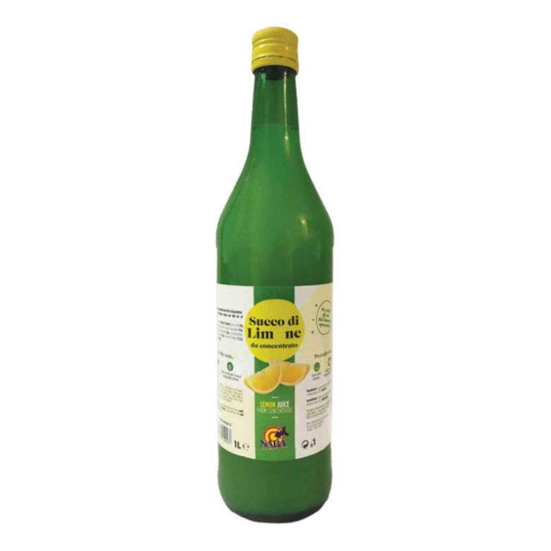 LT 1 SUCCO DI LIMONE 100% CONCENTRATO LEMON JUICE