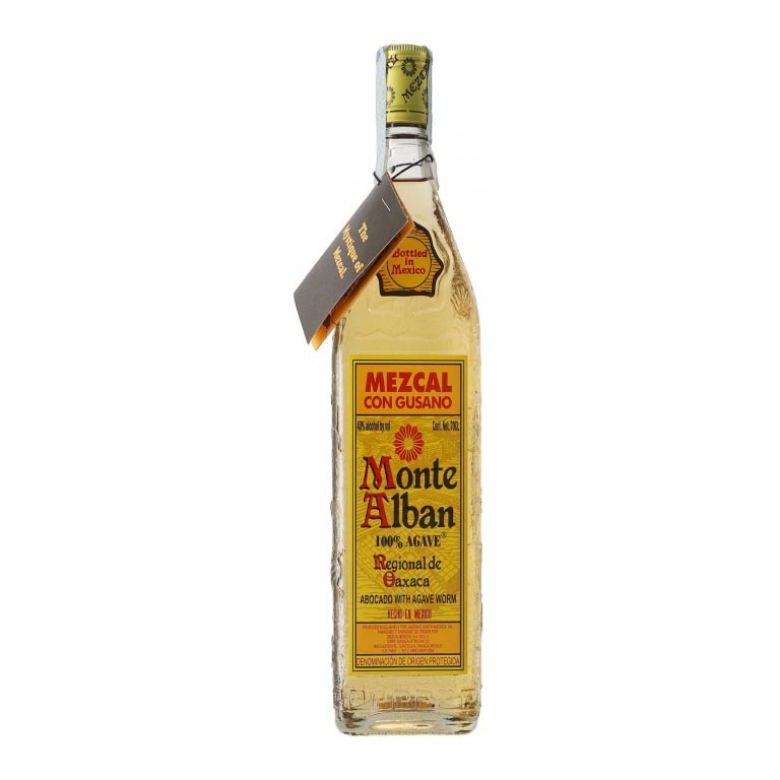 Immagine di TEQUILA MEZCAL MONTE ALBAN CON GUSANO - 70 CL