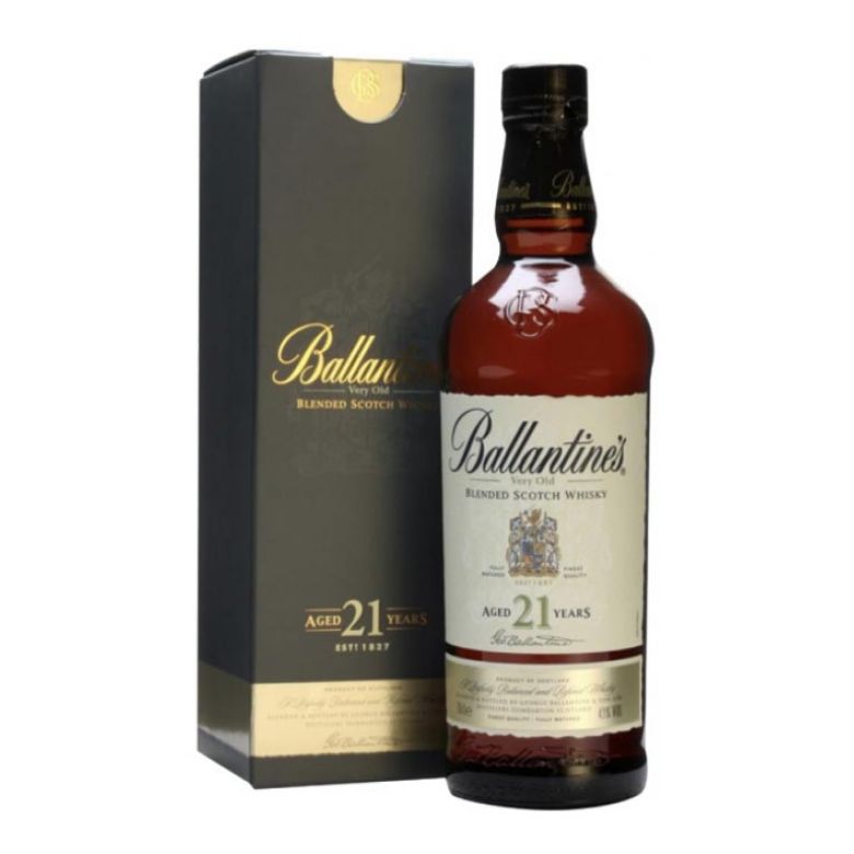Immagine di WHISKY BALLANTINE'S- 21YEARS OLD-70CL - BLENDED SCOTCH WHISKY-VERY OLD-ASTUCCIAT