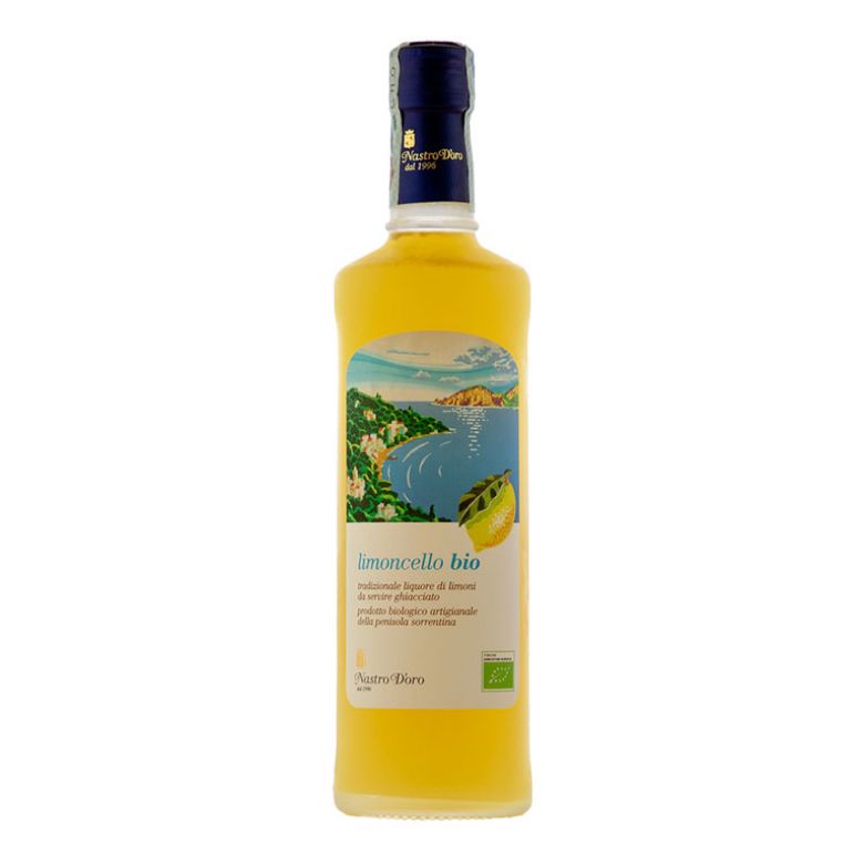 Immagine di LIMONCELLO BIOLOGICO NASTRO D'ORO 70CL