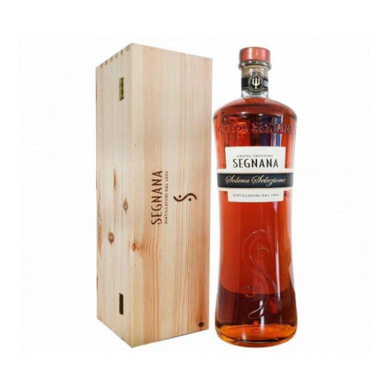 Immagine di GRAPPA SCURA SOLERA SEGNANA 2LT - COFANETTO IN LEGNO