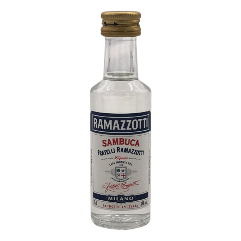 Immagine di SAMBUCA RAMAZZOTTI MIGNON 3CL - Confezione da 25 Bottiglie