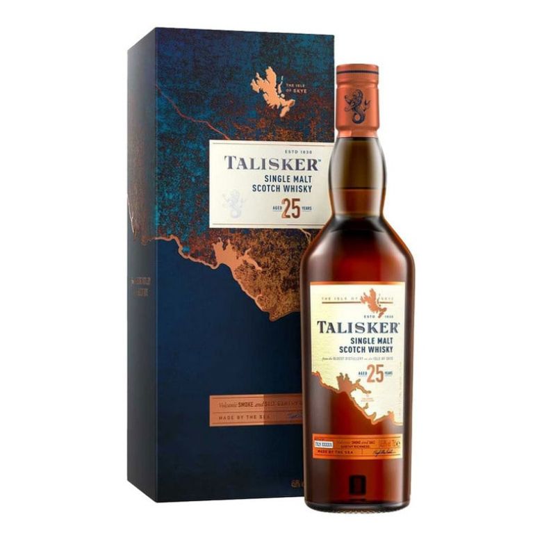 Immagine di WHISKY TALISKER SINGLE MALT SCOTCH - WHISKY AGED 25 YEARS - 70CL