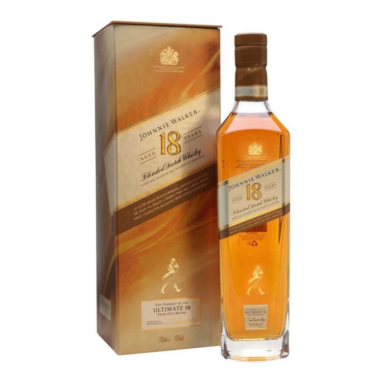Immagine di WHISKY JOHNNIE WALKER AGED 18YEARS-70CL - BLENDED SCOTCH WHISKY- ASTUCCIATO