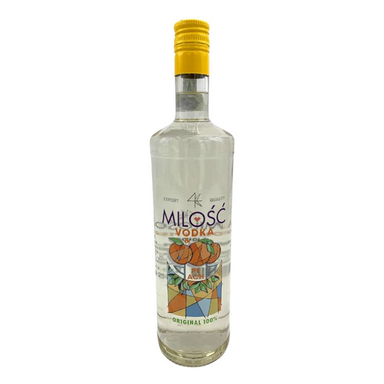 Immagine di VODKA MILOSC PEACH 1LT -