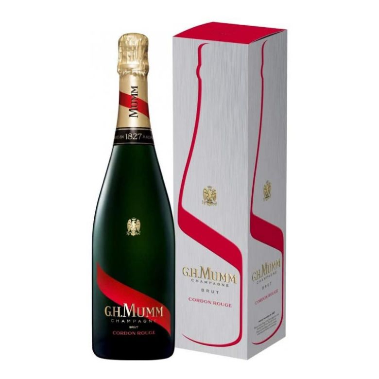 Immagine di G.H.MUMM CHAMPAGNE CORDON ROUGE-75CL - BRUT- ASTUCCIATA