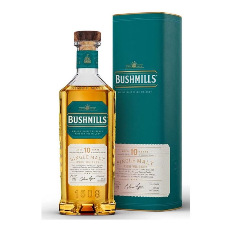 Immagine di WHISKEY BUSHMILLS  AGED 10 YEARS - 70CL SINGLE MALT - ASTUCCIATO