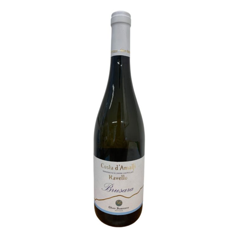 Immagine di VINO ETTORE SAMMARCO BRUSARA 2021 - BIANCO COSTA D'AMALFI RAVELLO -75CL