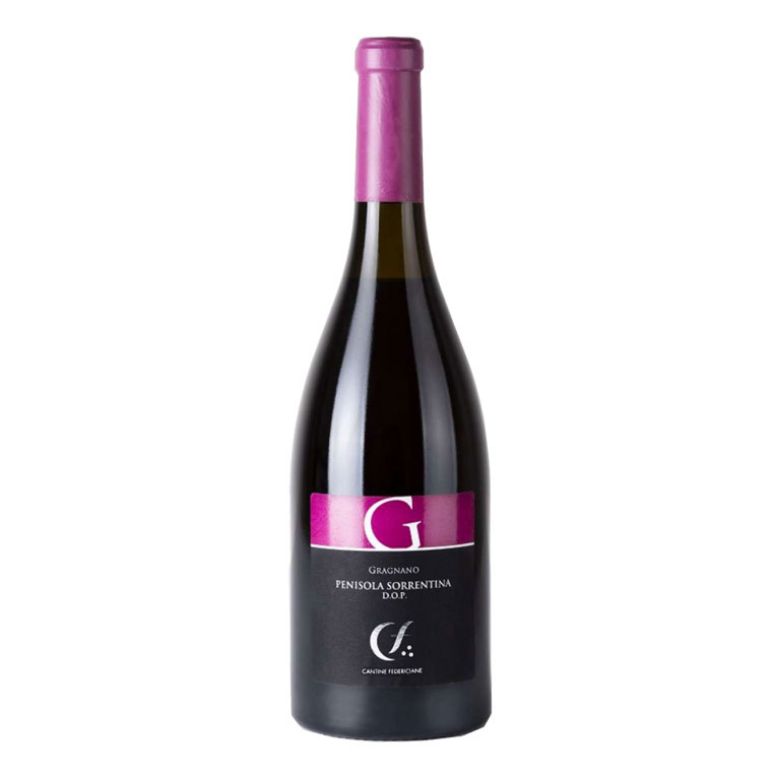 Immagine di VINO CANTINE FEDERICIANE GRAGNANO 2022 - PENISOLA SORRENTINA DOP-75CL