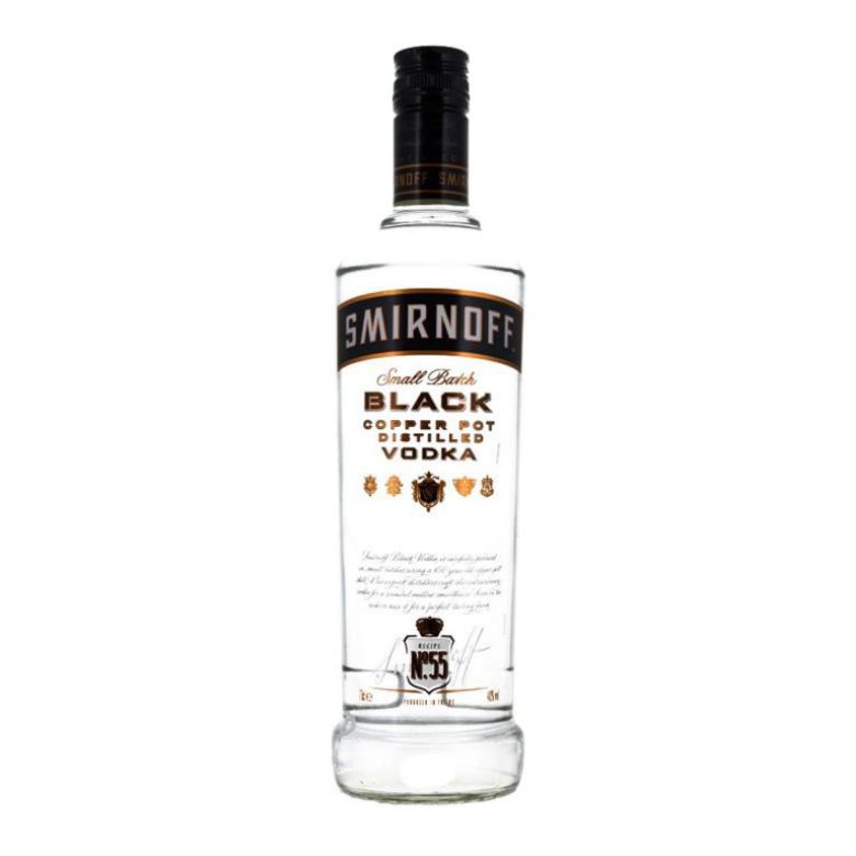 Immagine di VODKA SMIRNOFF BLACK 70 CL -