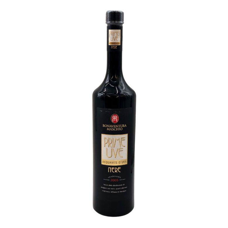 Immagine di GRAPPA NERA PRIME UVE ACQUAVITE 70CL.BT