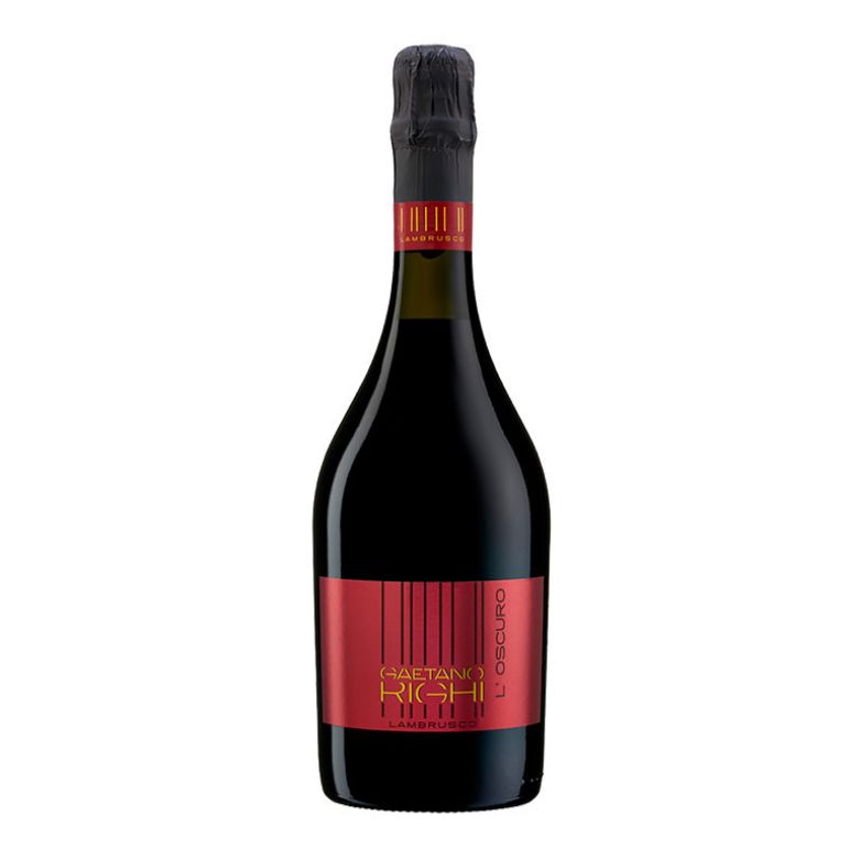 Immagine di VINO GAETANO RIGHI L'OSCURO LAMBRUSCO - EMILIA IGT VINO FRIZZANTE SCURO-75CL