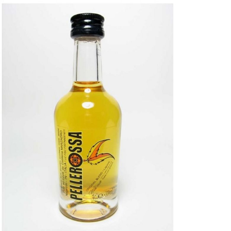 Immagine di LIQUORE MIGNON PELLEROSSA 4CL BT - Confezione da 12 Bottiglie - DISTILLERIE MARZADRO