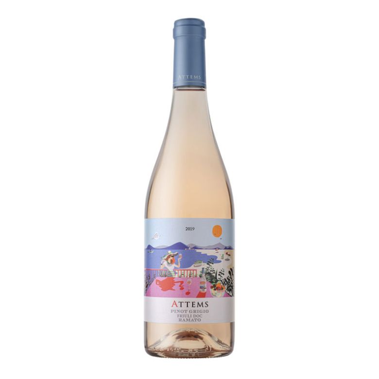 Immagine di VINO ATTEMS PINOT GRIGIO RAMATO 2019 - FRIULI DOC-75CL