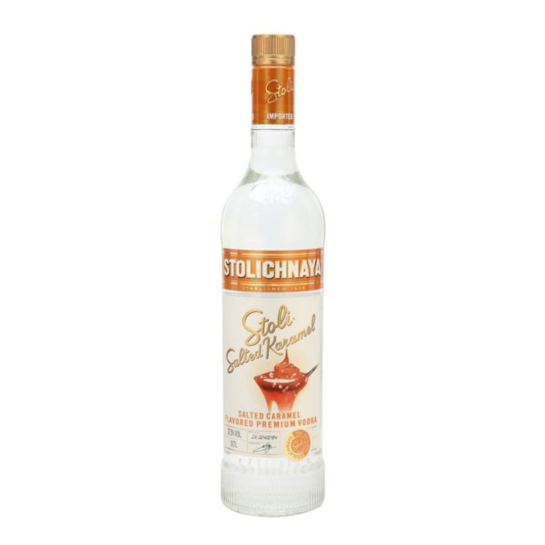 Immagine di VODKA STOLICHNAYA SALTED KARAMEL 70CL