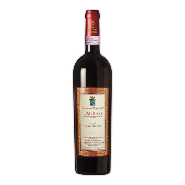 Immagine di VINO SALVATORE MOLETTIERI CINQUE QUERCE - TAURASI DOCG 2015-75CL