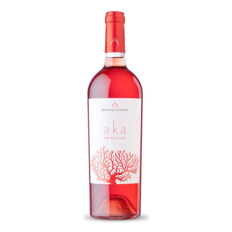 Immagine di VINO PRODUTTORI DI MANDURIA AKA 2022 - SALENTO IGP PRIMITIVO ROSATO-75CL