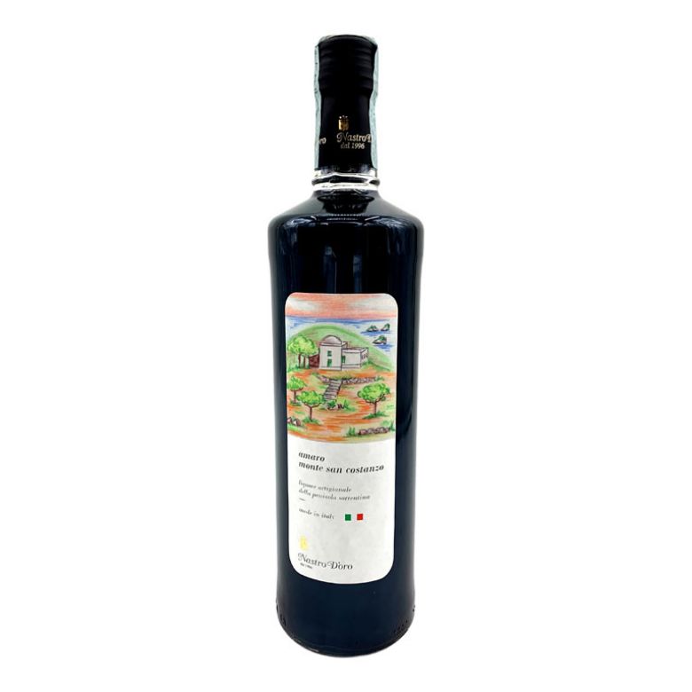 Immagine di LIQUORE AMARO MONTE SAN COSTANZO 100CL - NASTRO D'ORO