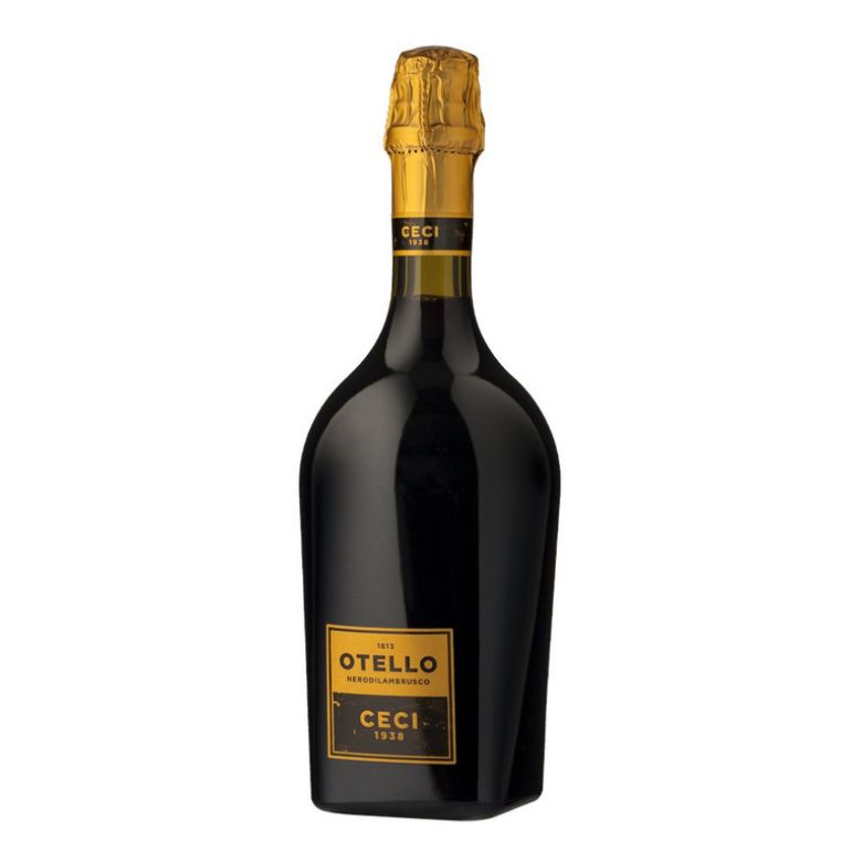 Immagine di VINO LAMBRUSCO OTELLO ORO CECI 1813 nero - EMILIA IGT -75CL