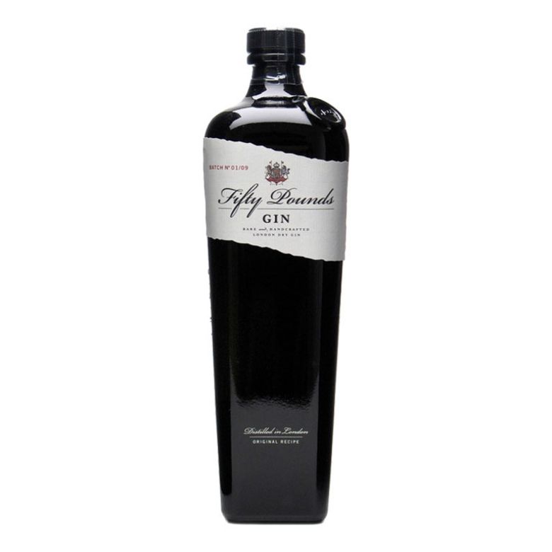 Immagine di GIN FIFTY POUNDS- 70CL- - RARE AND HANDCRAFTED LONDON DRY GIN