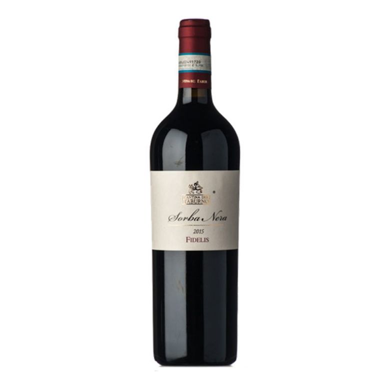 Immagine di VINO CANTINA DEL TABURNO SORBA NERA - FIDELIS SANNIO AGLIANICO DOP 2018-75CL