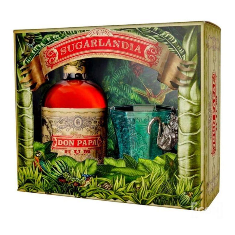 Immagine di RUM DON PAPA"WELCOME TO SUGARLANDIA"70CL - CONFEZIONE CON BICCHIERE