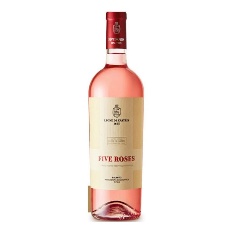 Immagine di VINO LEONE DE CASTRIS "FIVE ROSES" 2021 - SALENTO IGT-75CL