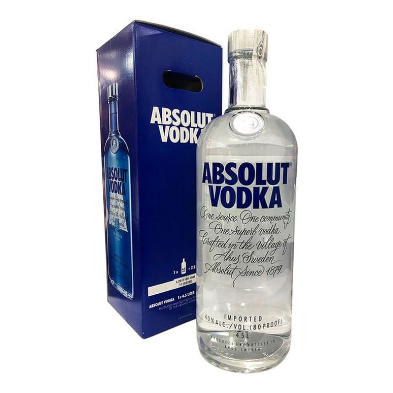 Immagine di VODKA ABSOLUT 4,5LT ASTUCCIATA