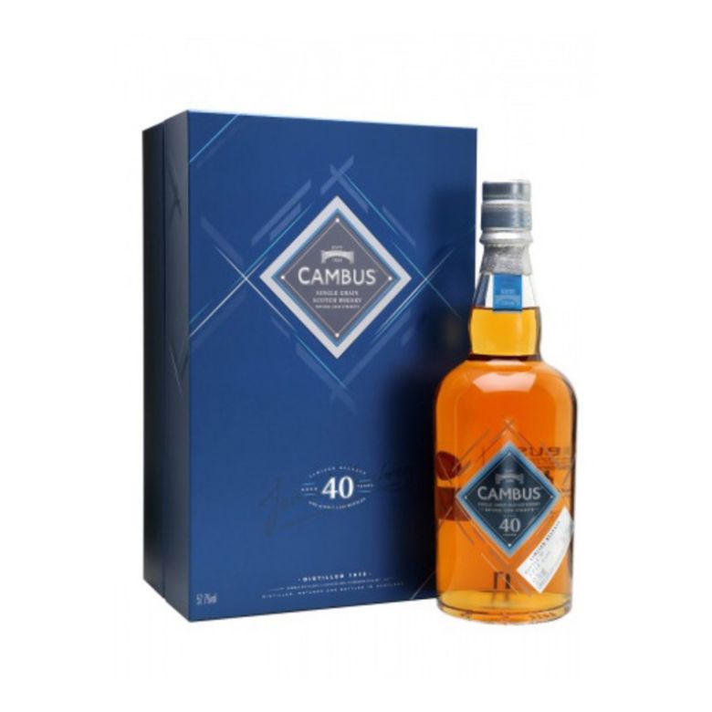 Immagine di WHISKY CAMBUS 40 YEARS OLD S.R. 2016 - 70CL- SINGLE GRAIN  - ASTUCCIO