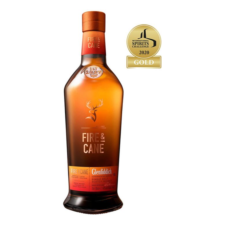 Immagine di WHISKY GLENFIDDICH FIRE & CANE -70CL - SINGLE MALT SCOTCH-ASTUCCIATO