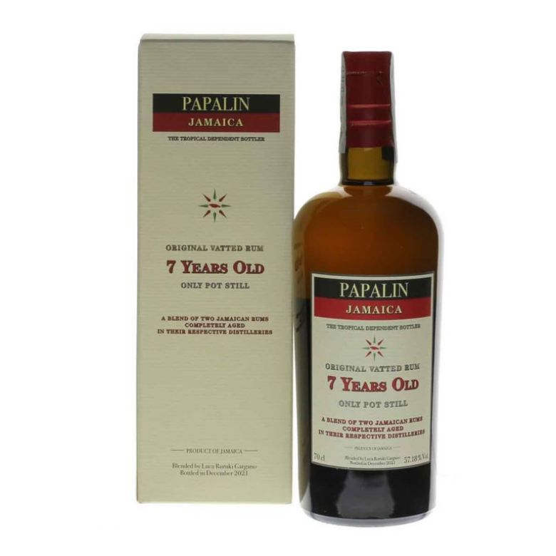 Immagine di RUM JAMAICA PAPALIN 7YEARS OLD ROSSA - ASTUCCIATO