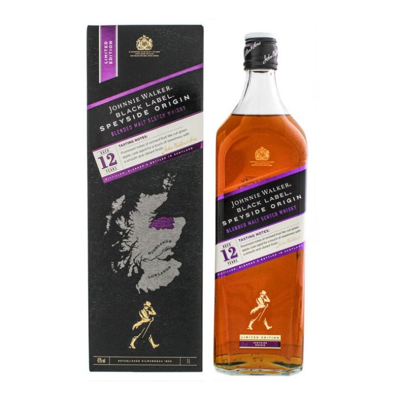 Immagine di WHISKY JOHNNIE WALKER BLACK SPEYSIDE 12Y - LIMITED EDITION -ASTUCCIATO