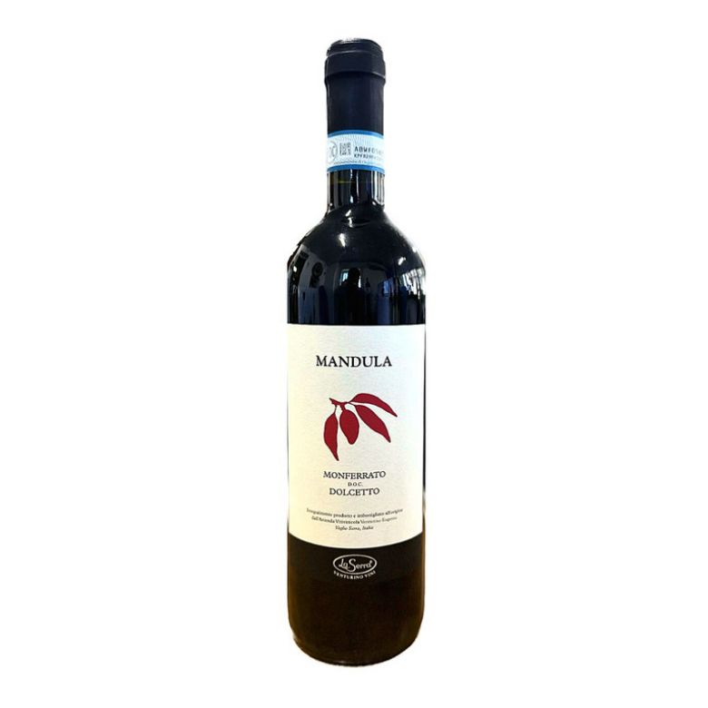 Immagine di VINO MANDULA MONFERRATO DOC DOLCETTO - BIOLOGICO -75CL 2021 LA SERRA