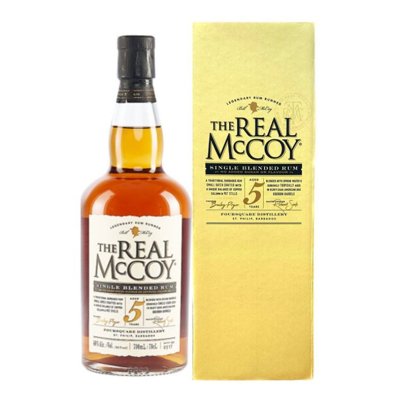 Immagine di RUM THE REAL McCOY 5 YEARS BARBADOS-70CL - SINGLE BLENDED RUM-ASTUCCIATO