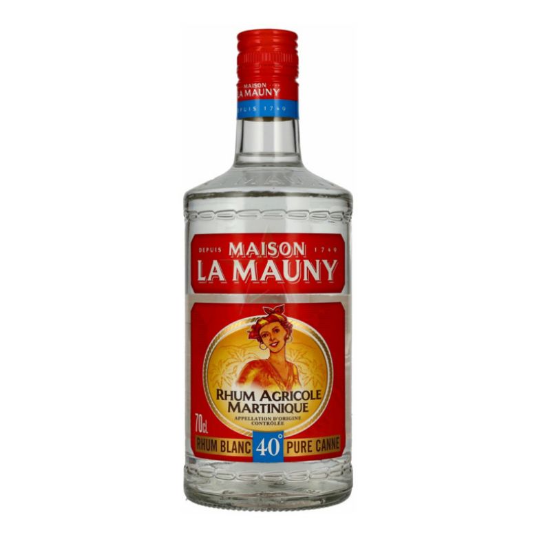 Immagine di RUM LA MAUNY RHUM AGRICOLE-70cl. BLANC - 100% PUR JUS DE CANNE