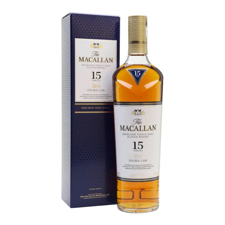 Immagine di WHISKY THE MACALLAN- 15 YEARS OLD- 70CL - DUBLE CASK MATURED - SINGLE MALT