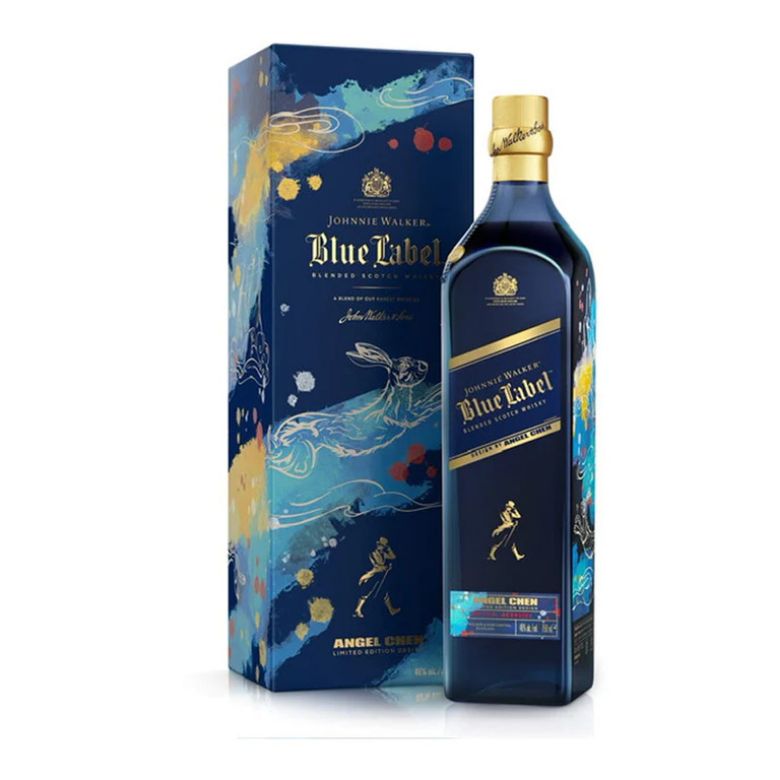 Immagine di WHISKY JOHNNIE WALKER BLUE LABEL RABIT - ANGEL CHEN LIMITED EDITION DESIGN - 70CL