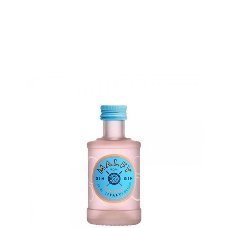Immagine di GIN MALFY ROSA MIGNON 5CL - Confezione da 15 Bottiglie - POMPELMO ROSA
