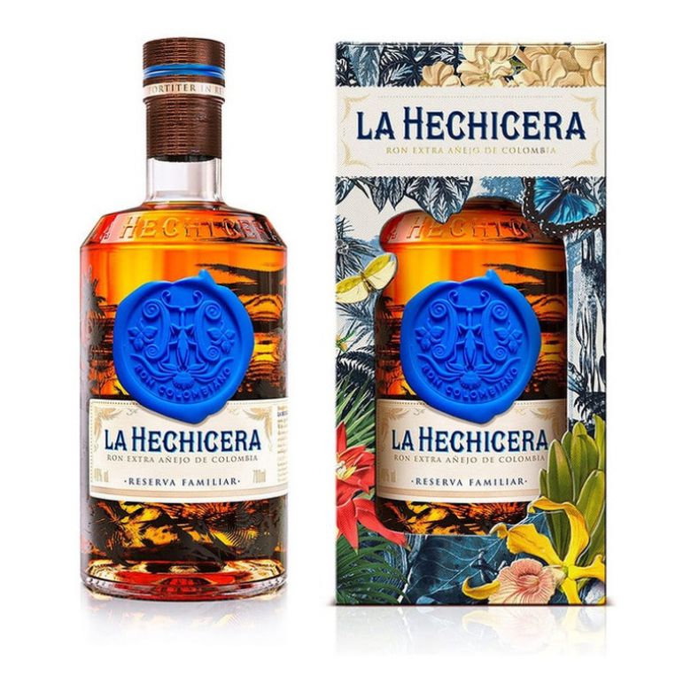 Immagine di RUM LA HECHICERA RON EXTRA DE ANEJO - DE COLOMBIA RESERVA FAMILIAR - 70CL